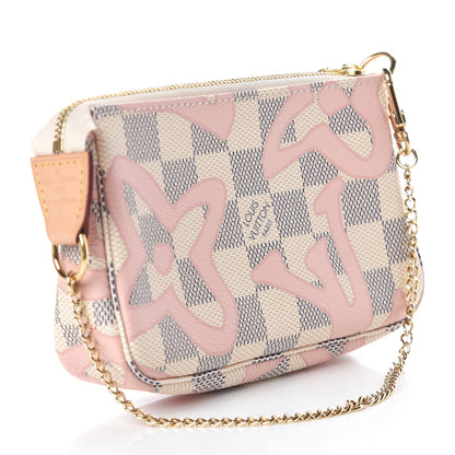 Louis Vuitton Damier Azur Tahitienne Mini Pochette Accessories 3 of 8
