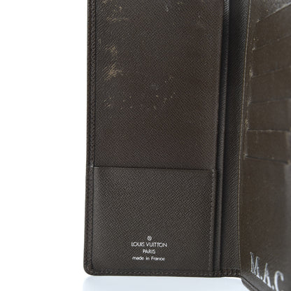 Louis Vuitton Taiga Porte Valeurs Organizer Wallet Grizzli 6 of 8