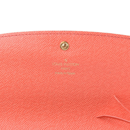 Louis Vuitton Monogram Emilie Wallet Poppy 6 of 12