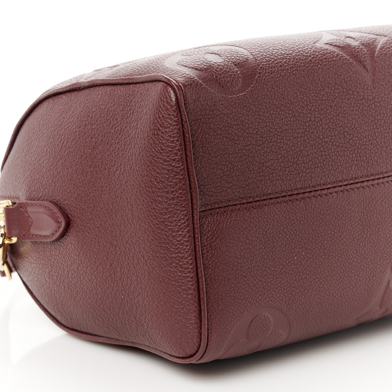 Louis Vuitton Empreinte Monogram Giant Speedy Bandouliere 25 Wine 10 of 12