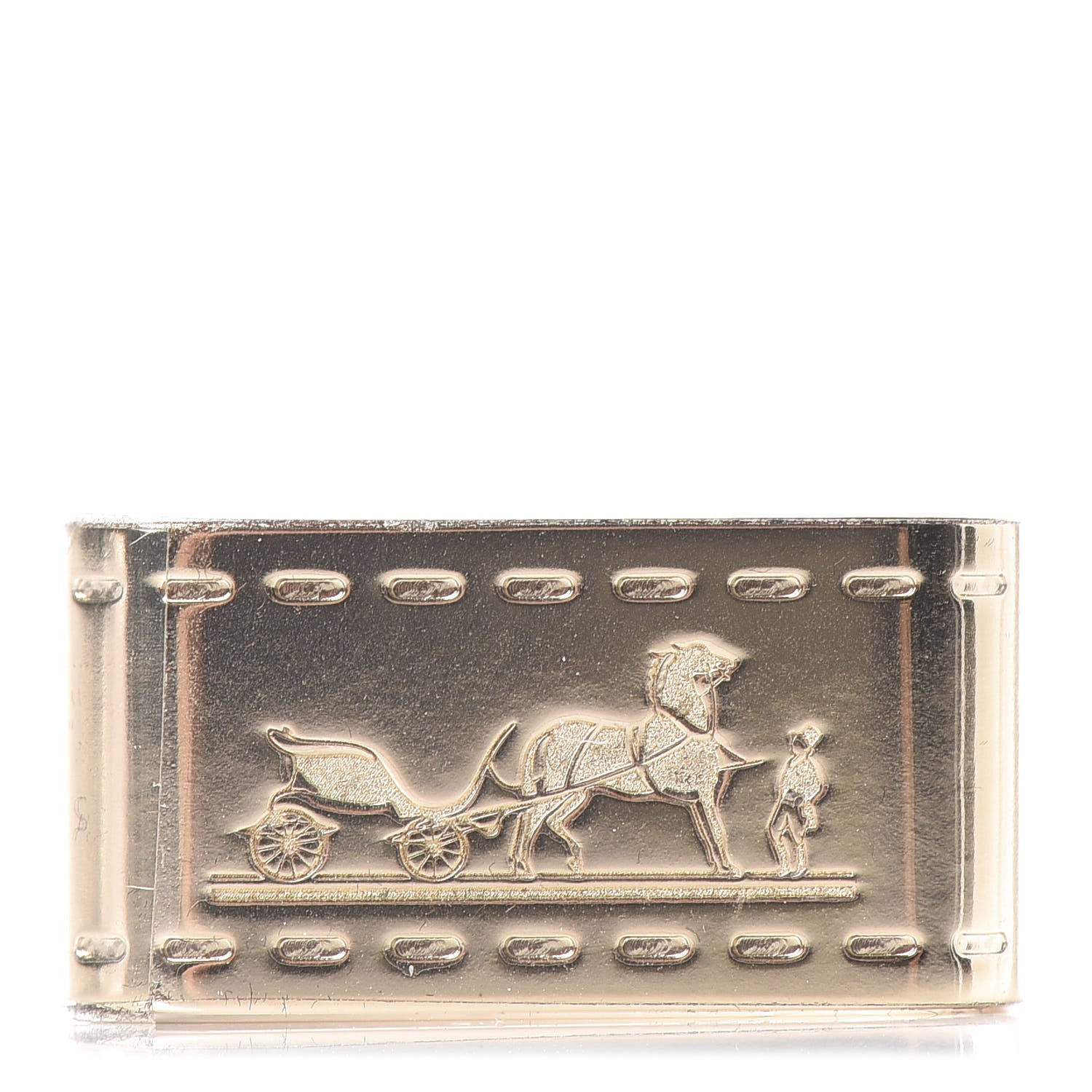 Hermes Permabrass Bolduc Scarf Ring 1 of 6