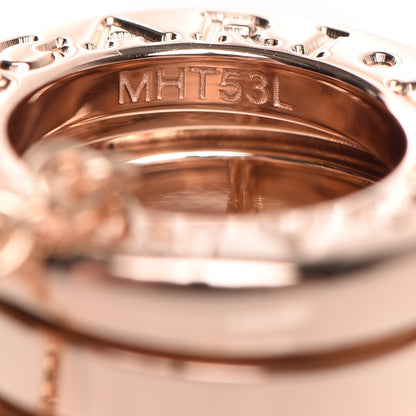 Bulgari 18K Rose Gold B.Zero1 Pendant Necklace 6 of 9