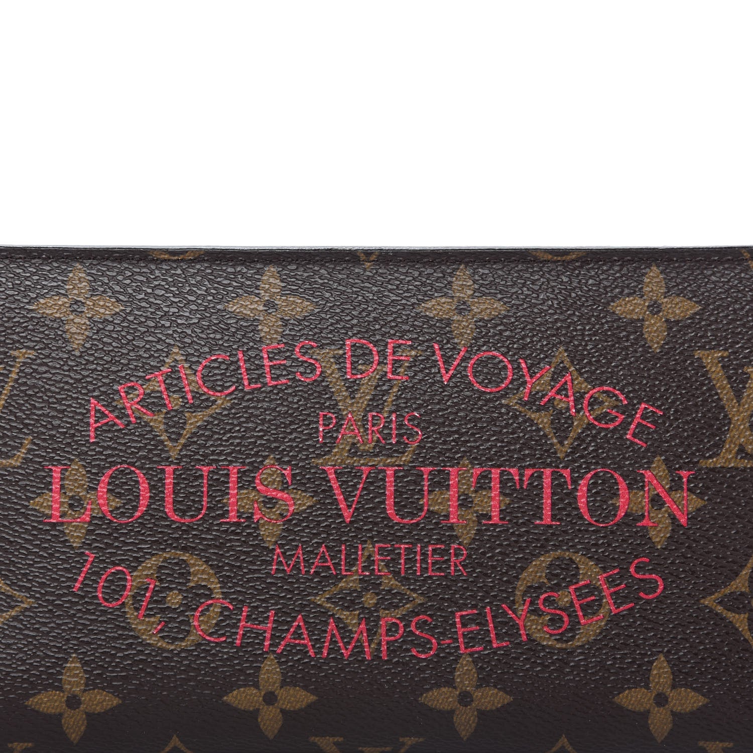 Louis Vuitton Monogram Articles de Voyage Ikat Insolite Wallet Rose Indien 9 of 9