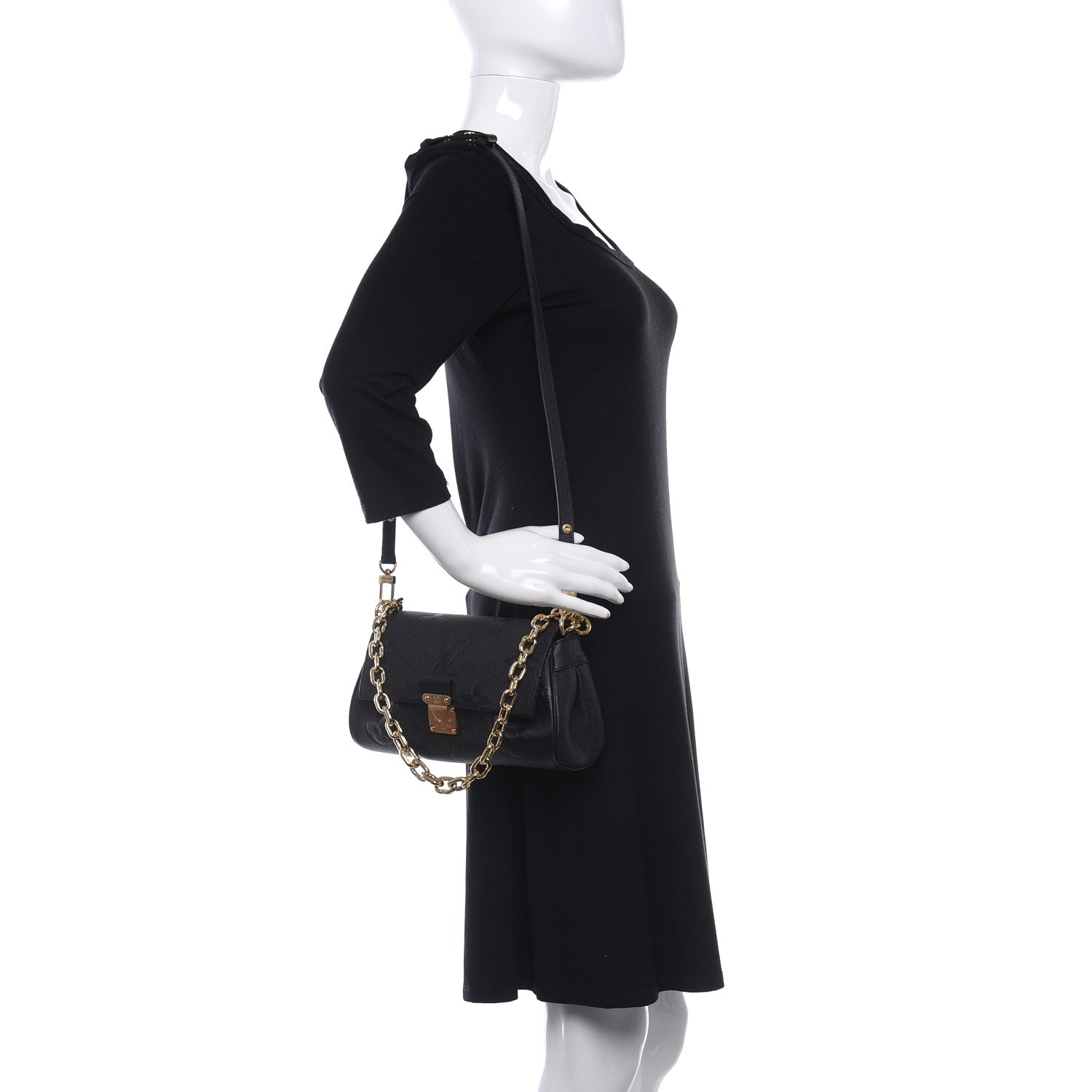 Louis Vuitton Empreinte Monogram Giant Favorite Black 2 of 10