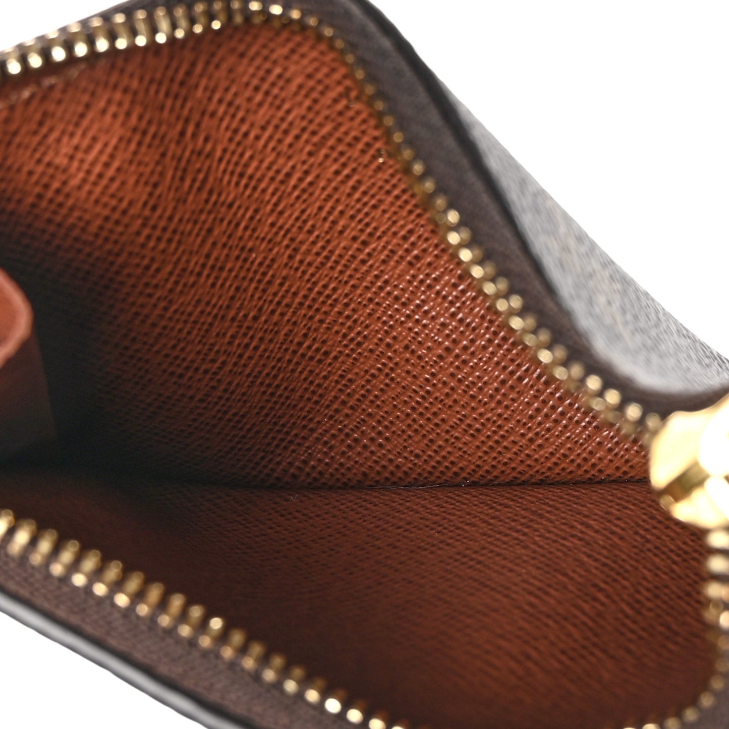 Monogram Zipped Romy Card Holder