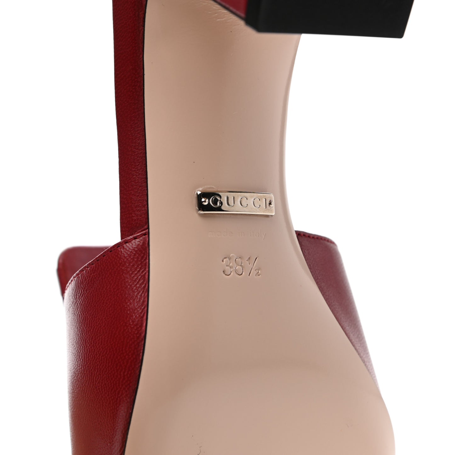 Malaga Kid Crystal Square G Madelyn Mules 38.5 Romantic Cerise