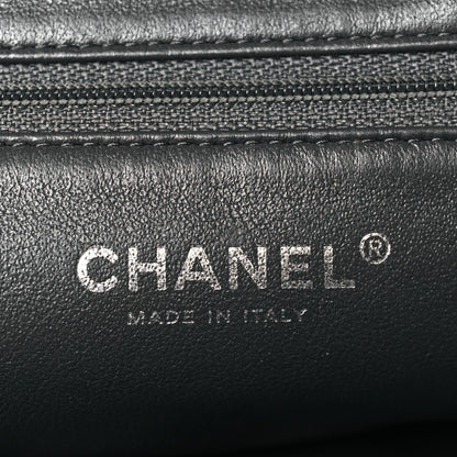Chanel Lambskin Quilted Timeless Clutch Grey 6 of 11