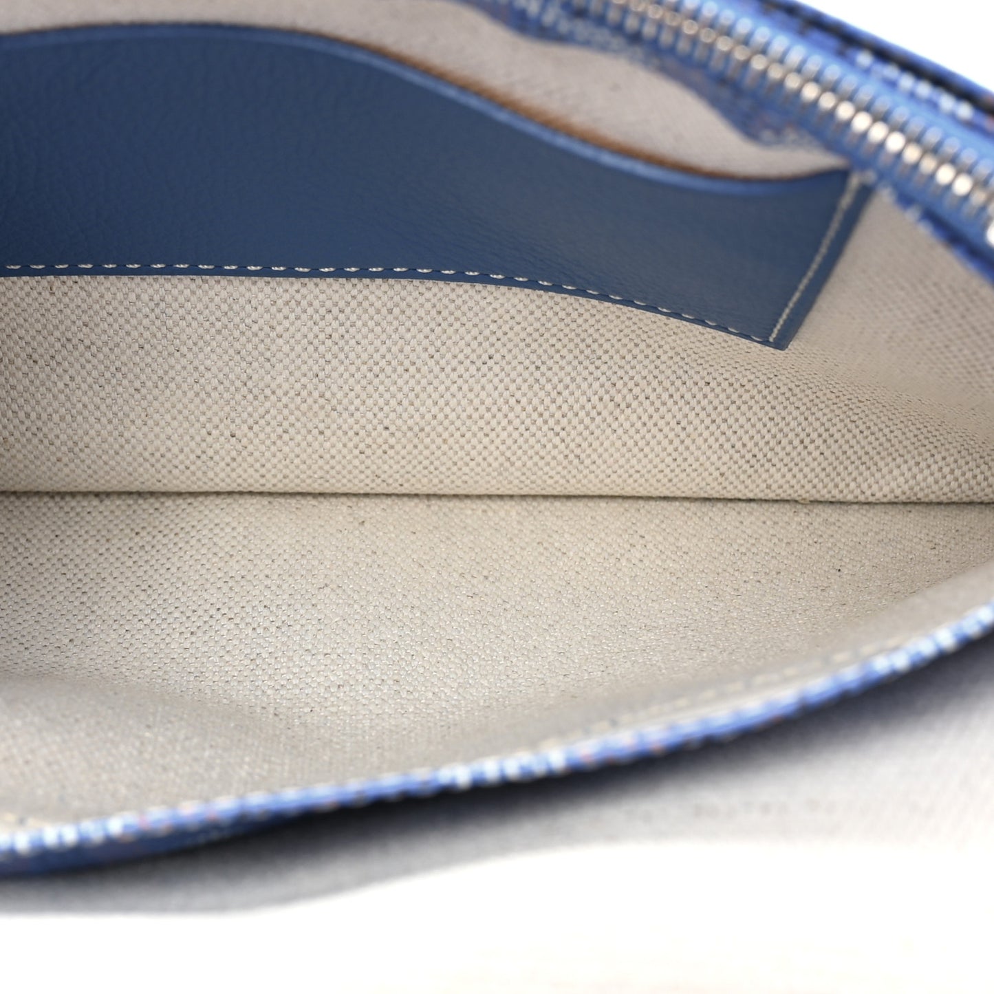 Goyardine Plumet Wallet Clutch Sky Blue