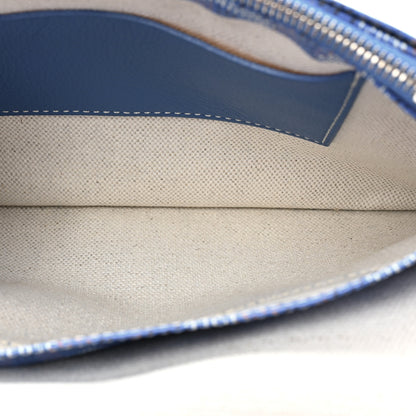 Goyard Goyardine Plumet Wallet Clutch Sky Blue 7 of 10