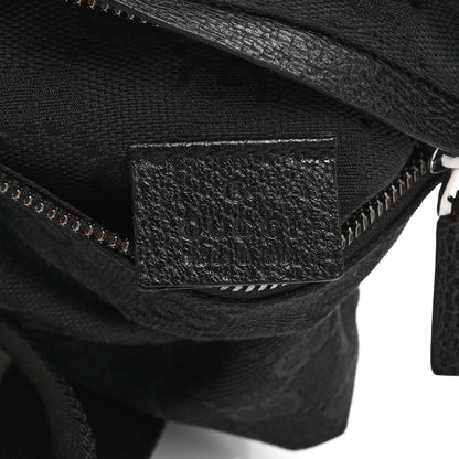 Gucci GG Monogram Double Pocket Belt Bag Black 6 of 10