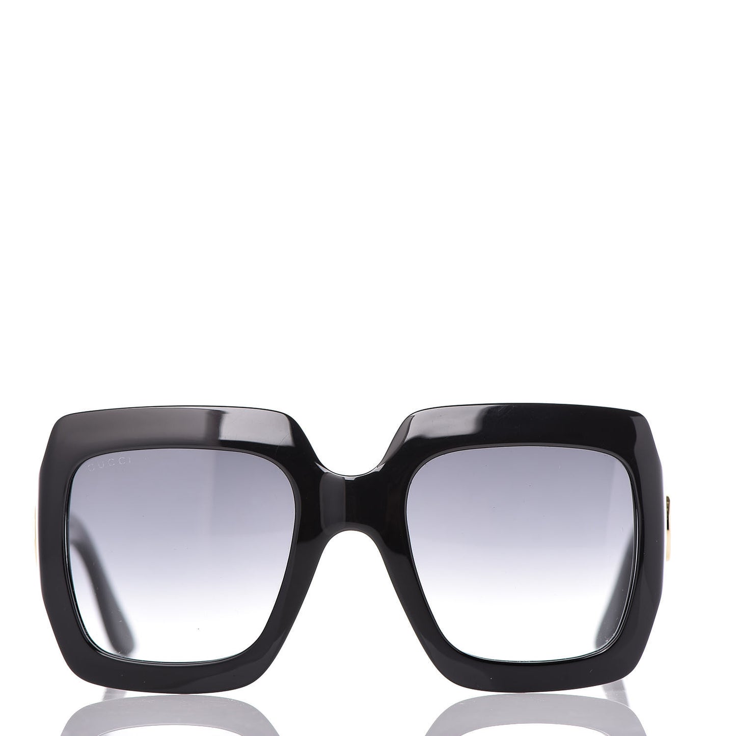 Acetate Square Frame Sunglasses GG0053S Black