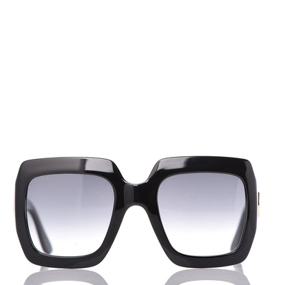 Gucci Acetate Square Frame Sunglasses GG0053S Black 2 of 7