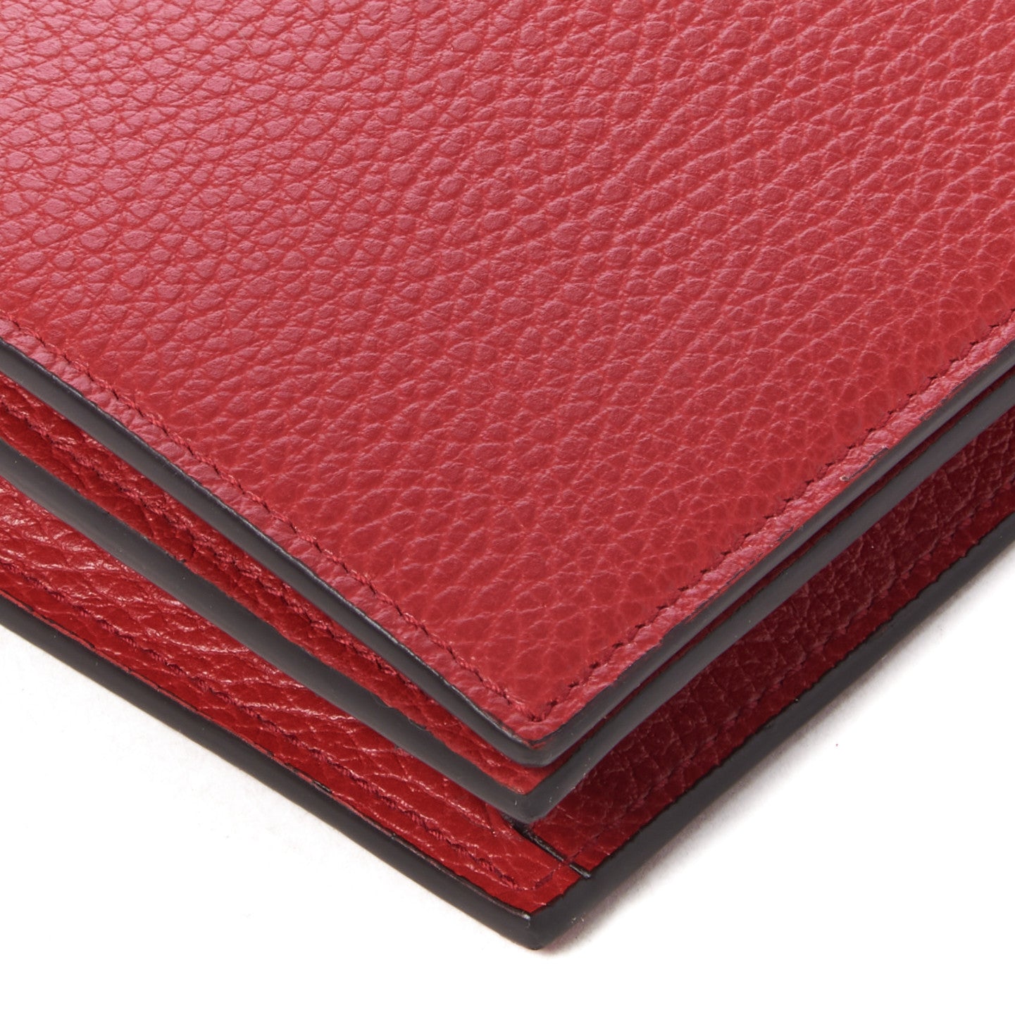 Gucci Dollar Calfskin Medium Betty Chain Wallet Tabasco 5 of 7