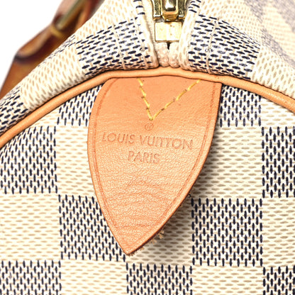 Louis Vuitton Damier Azur Speedy 30 6 of 8