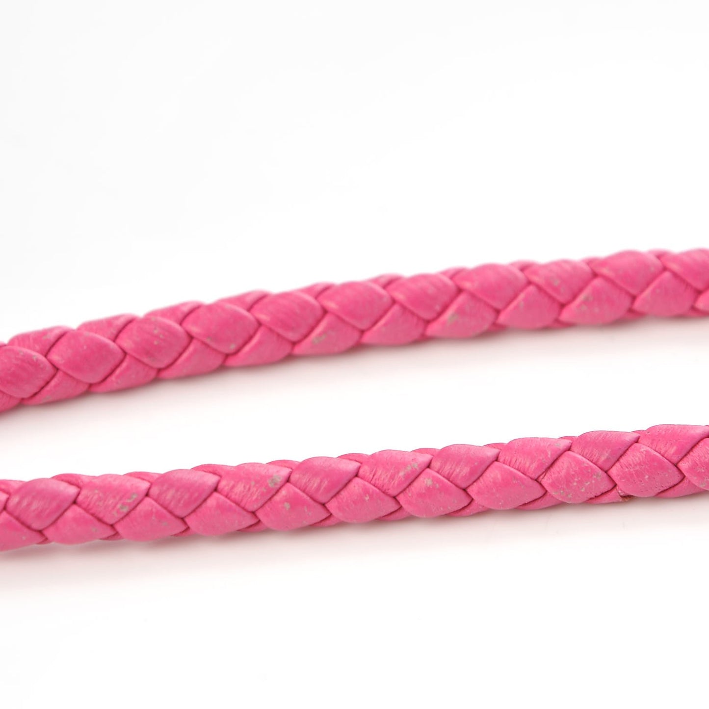 Nappa Intrecciato Lanyard Strap Pink