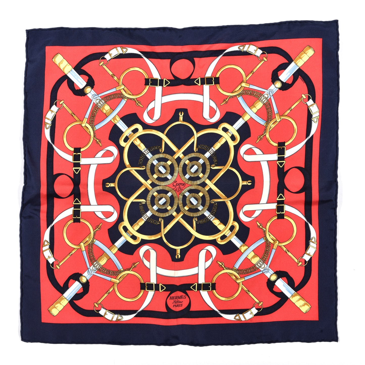 Silk Eperon D'Or Scarf 45