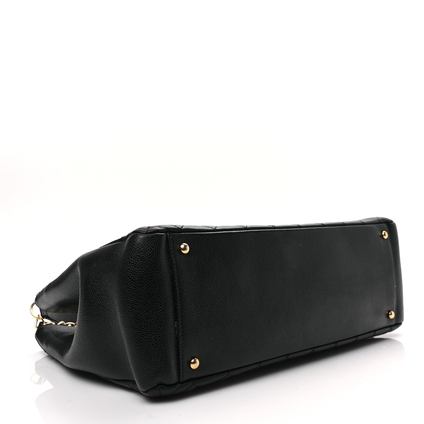 Caviar Quilted XL Grand Shopping Tote GST Black
