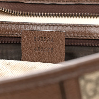 Gucci GG Supreme Monogram Web Toiletry Case Brown 7 of 7
