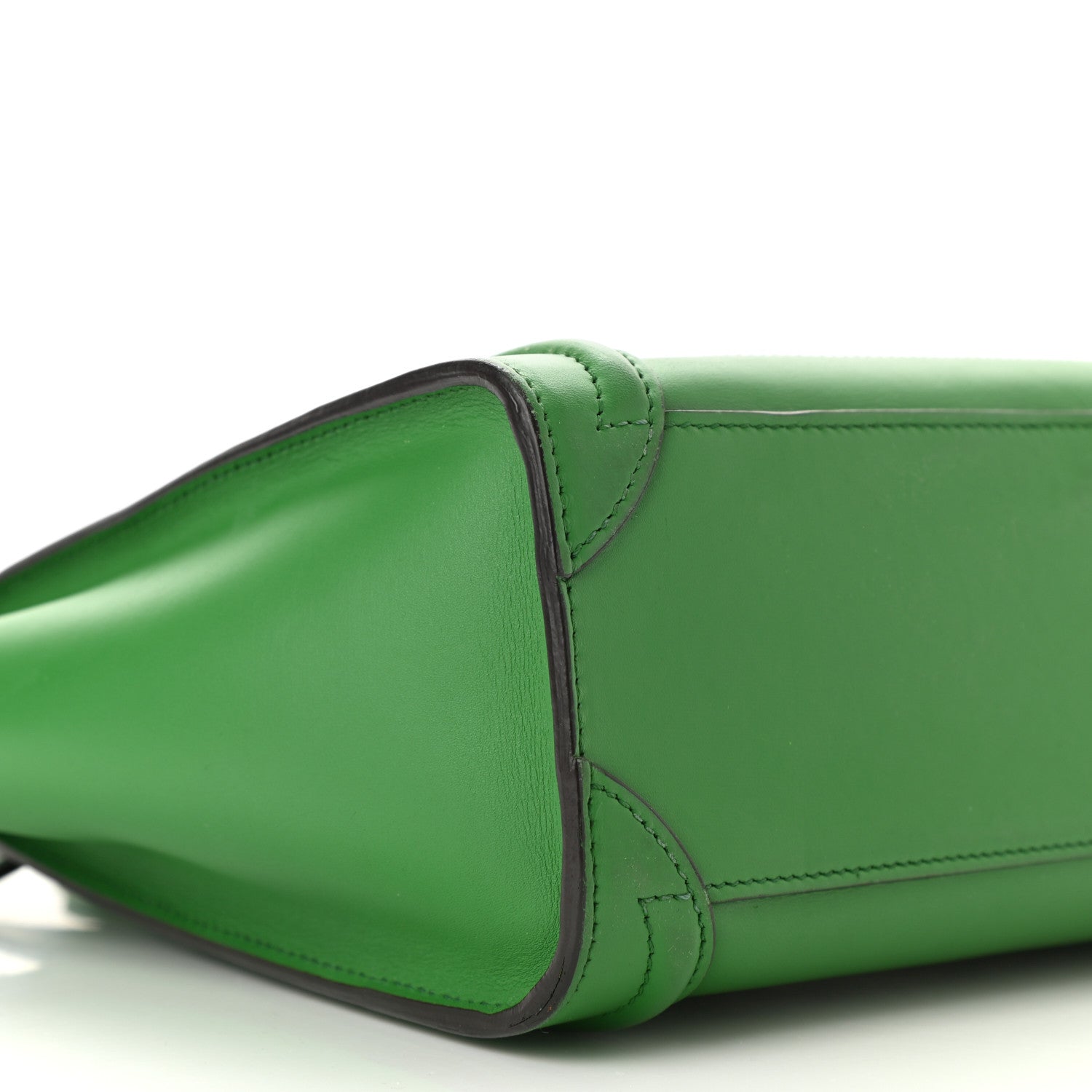Celine Smooth Calfskin Nano Luggage Grass 9 of 12