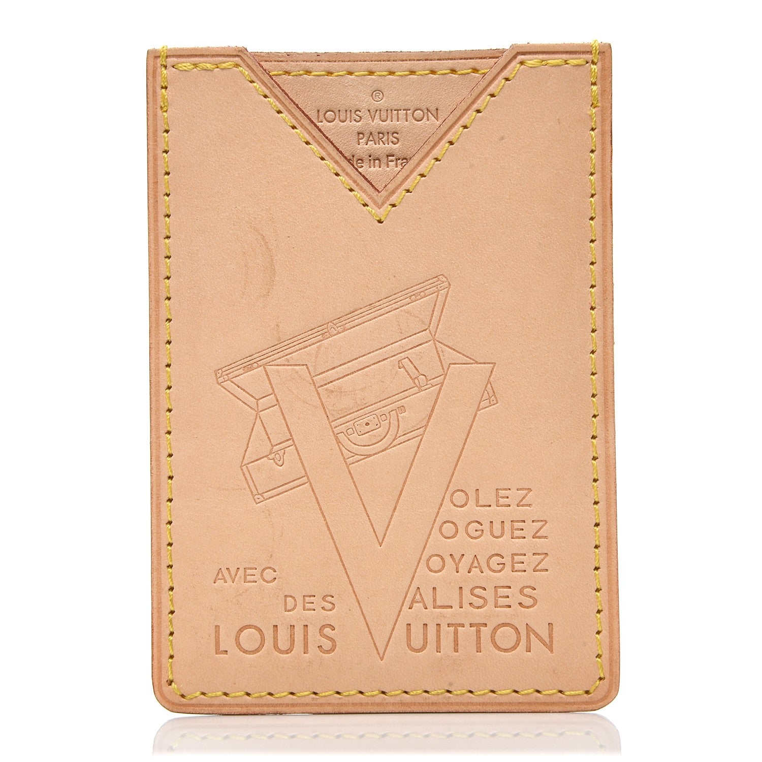 Louis Vuitton Vachetta Voyages Card Holder 1 of 6