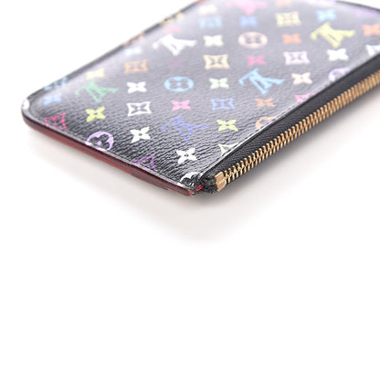 Louis Vuitton Monogram Multicolor Key Pouch Black Grenade 8 of 11
