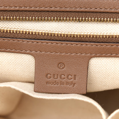 Gucci GG Supreme Monogram Medium Nice Top Handle Dome Bag Brown 6 of 11