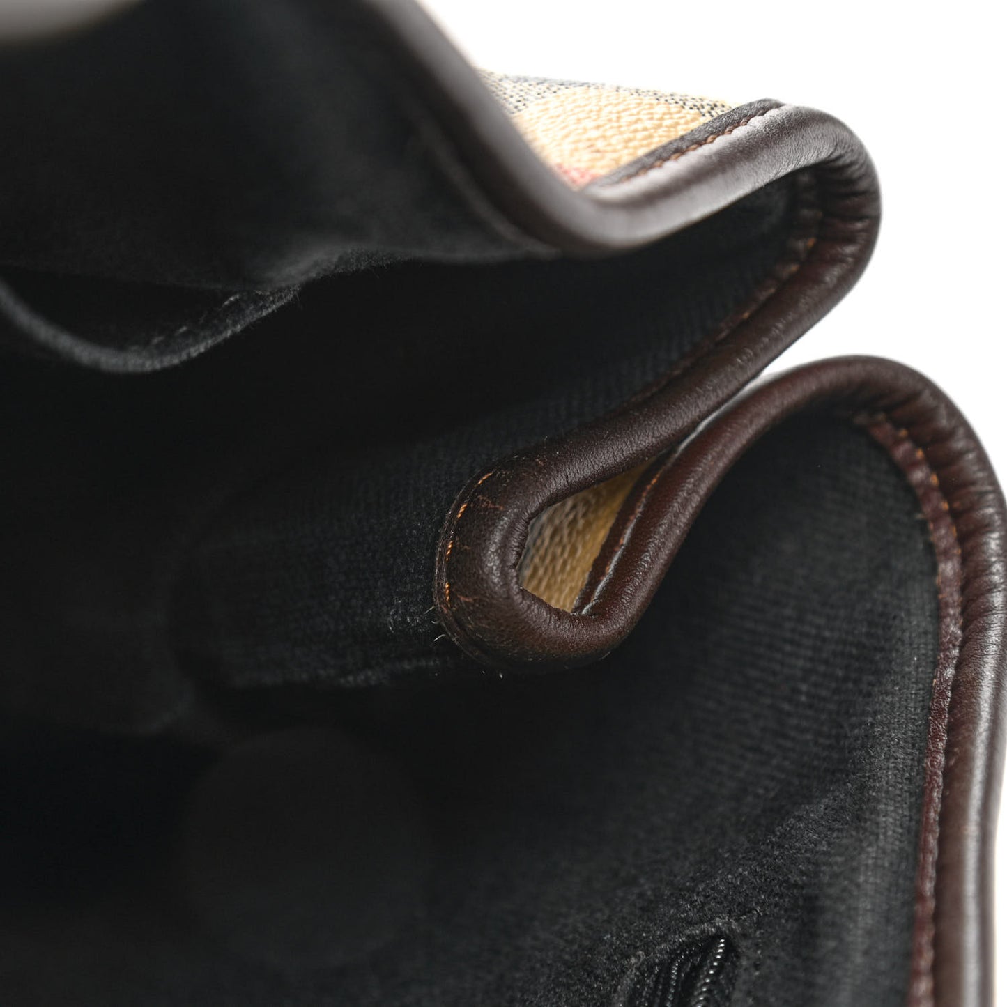 Haymarket Check Buckle Satchel Chocolate
