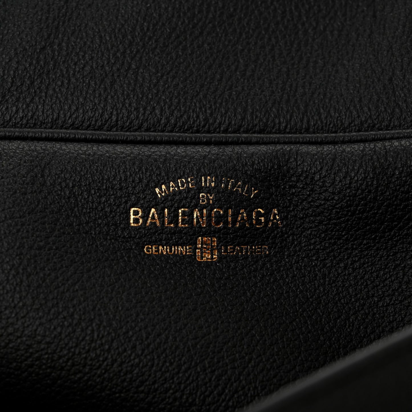 Grained Calfskin Medium Carrie Bowling Bag Black