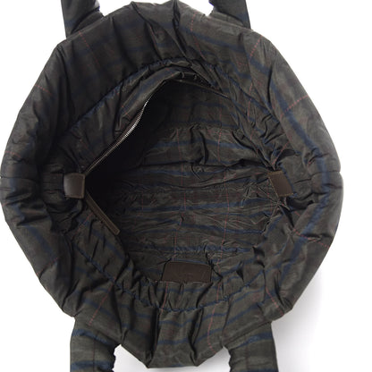 Chanel Nylon Quilted Medium Coco Cocoon Tote Khaki 5 of 10