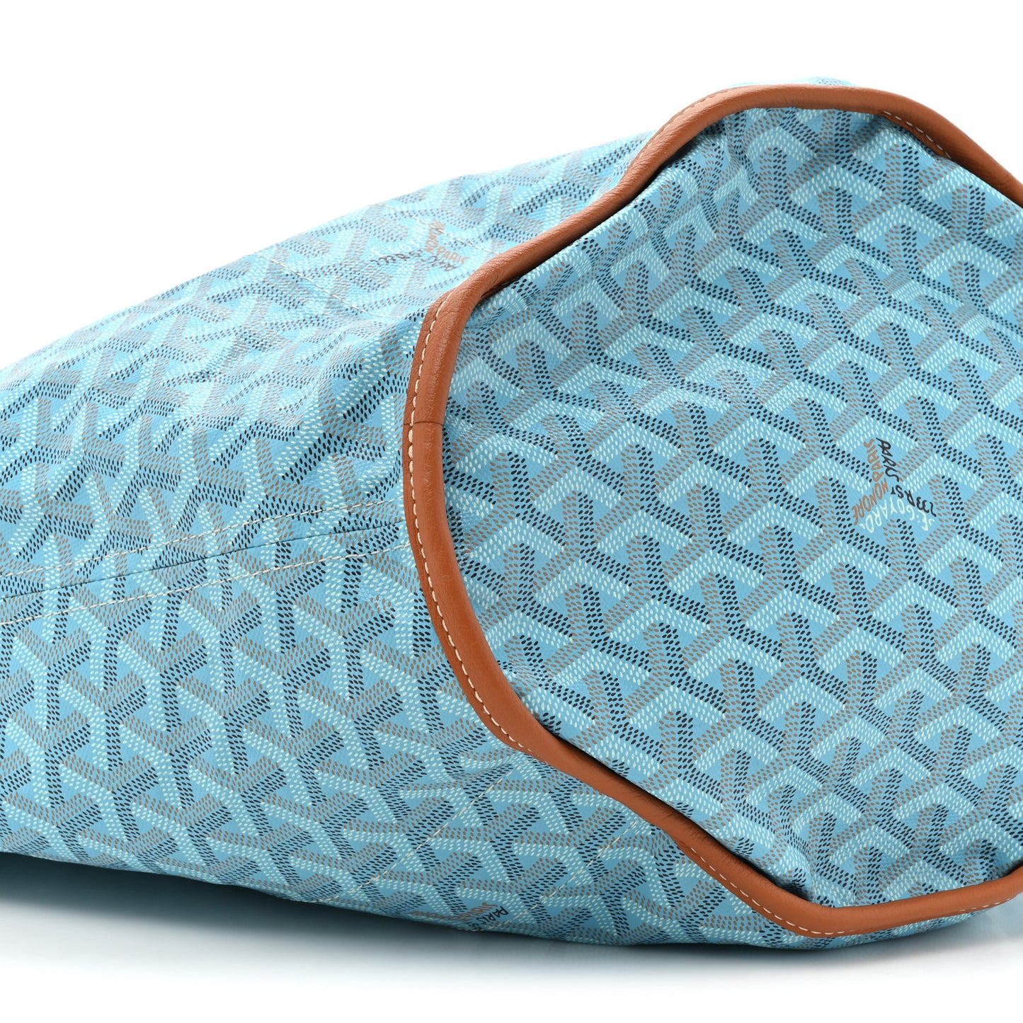 Goyardine Reversible Belharra Light Blue