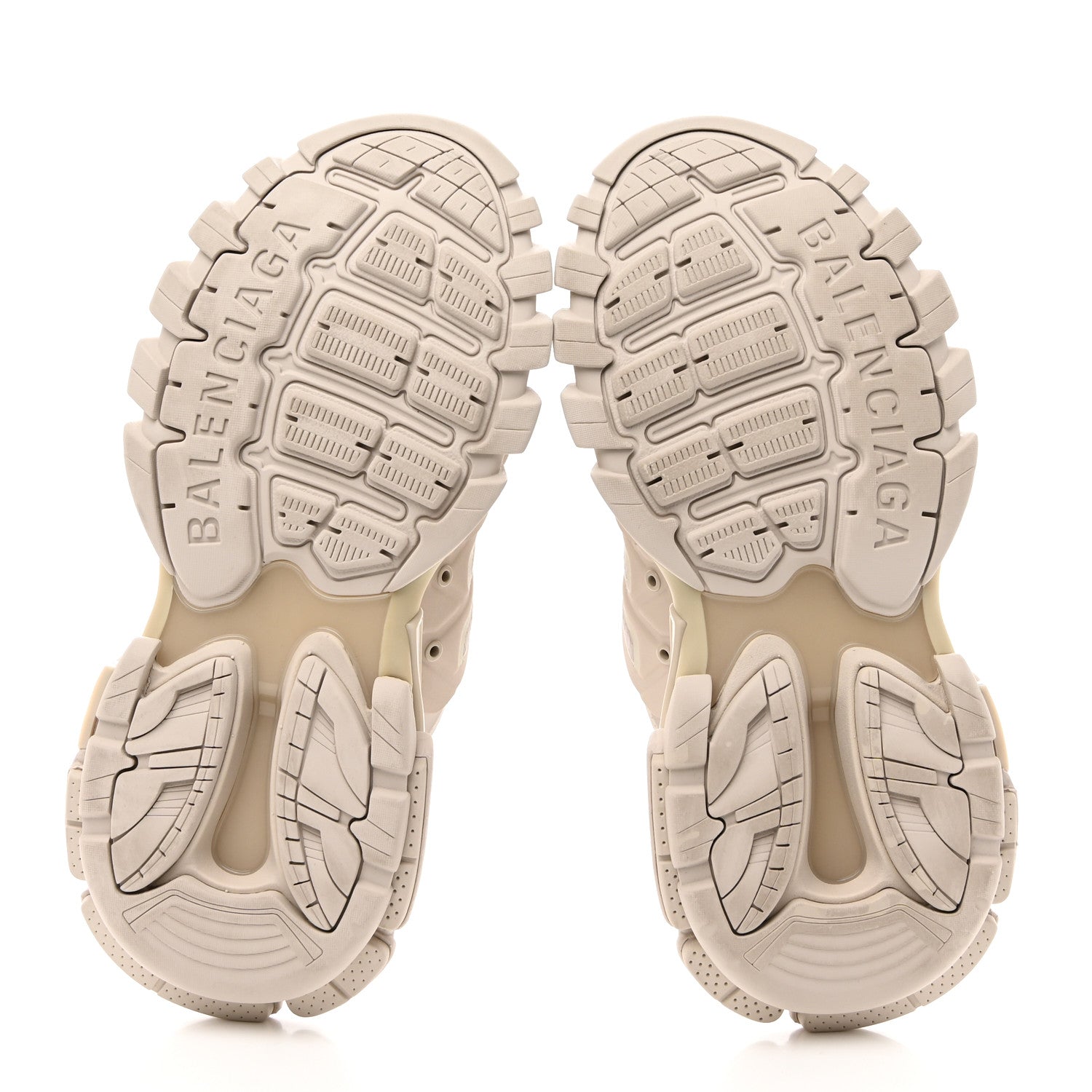 Balenciaga Mesh Rubber Womens Track Mules 38 Beige 5 of 13