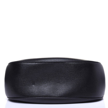Chloe Grained Calfskin Lambskin Bi-Color Medium Drew Shoulder Bag Black Powder Beige 11 of 15
