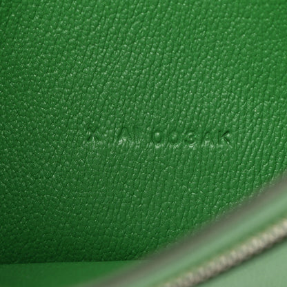 Hermes Shiny Alligator Bearn Wallet Cactus 7 of 8