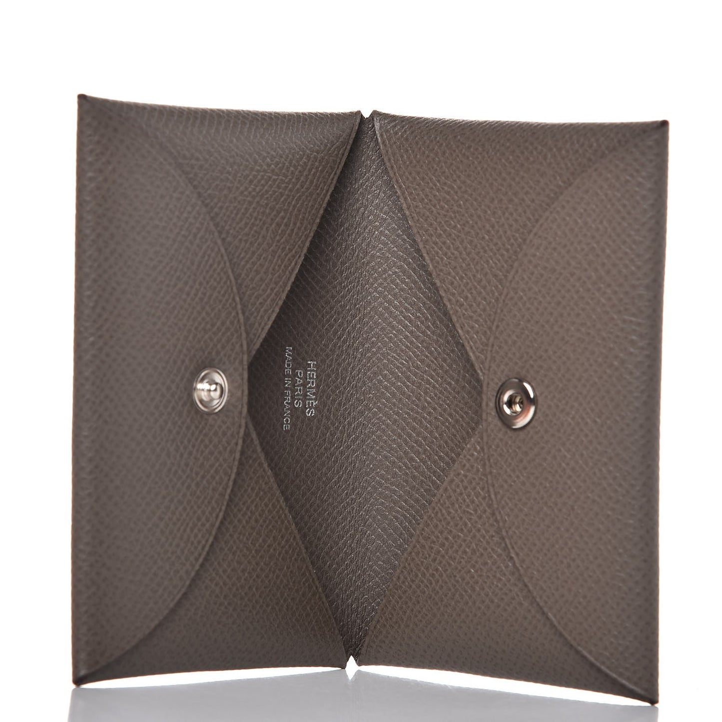 Epsom Calvi Card Case Etain