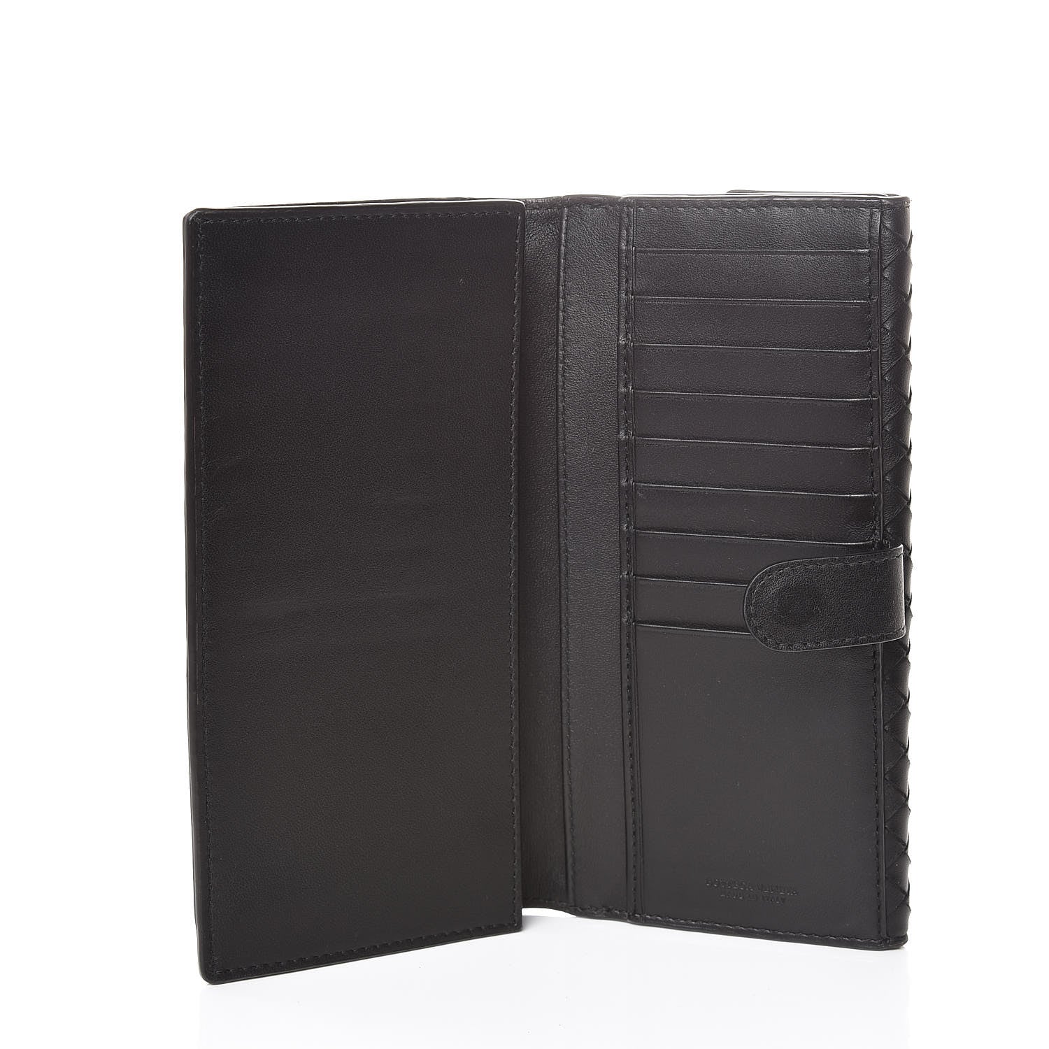 Bottega Veneta Nappa Intrecciato Continental Wallet Black 5 of 8