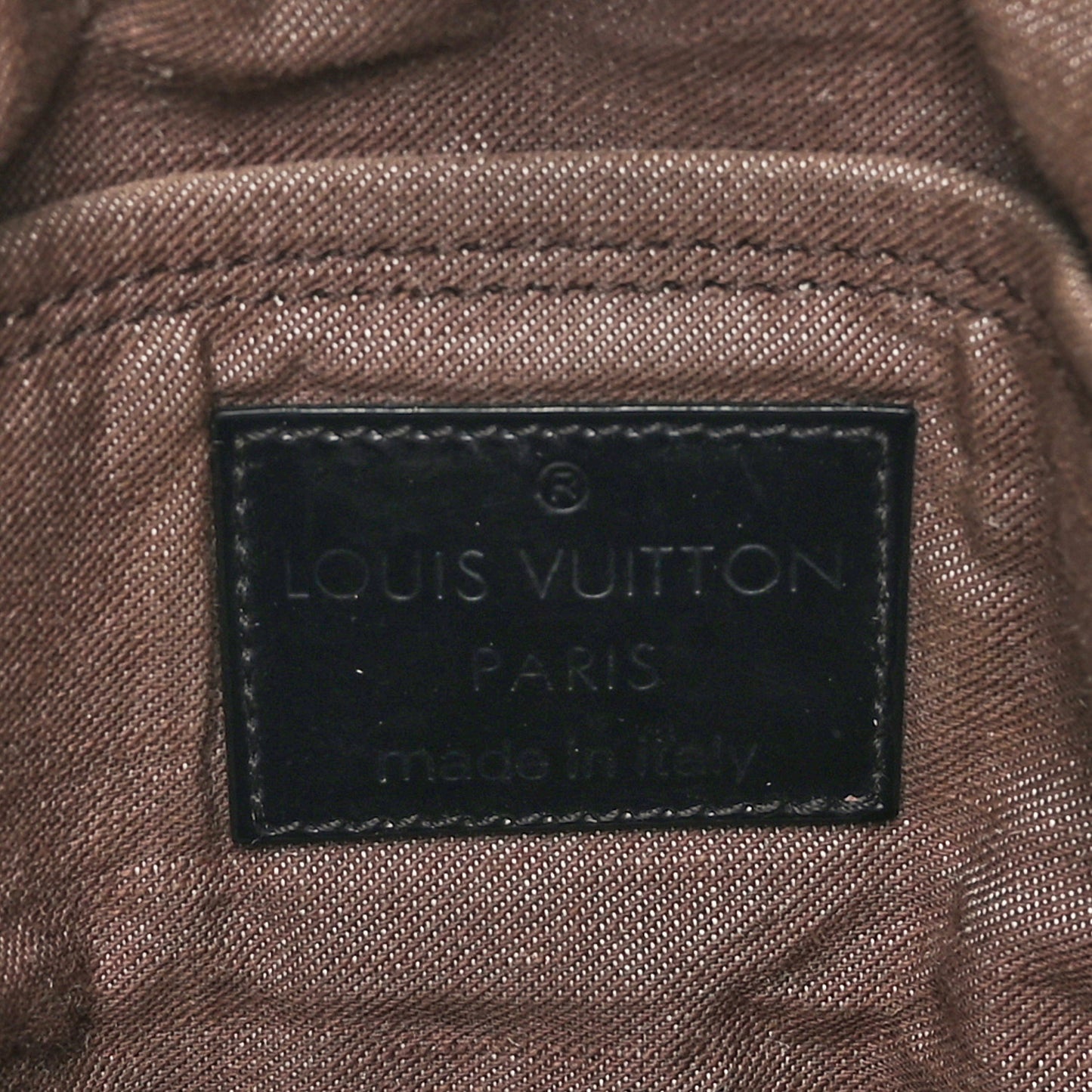 Patent Monogram Shearling Sac Thunder
