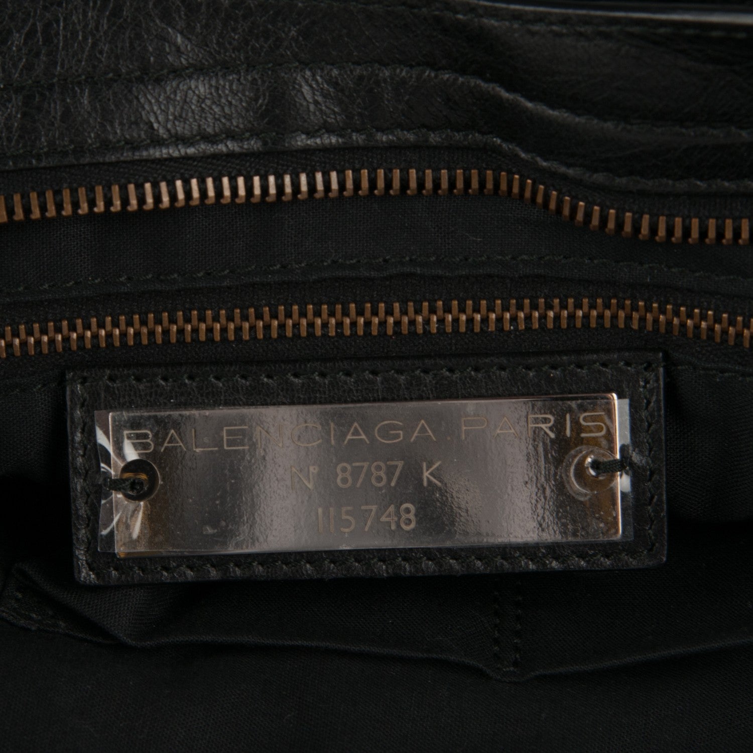 Balenciaga Agneau Classic Hardware City Black 6 of 7