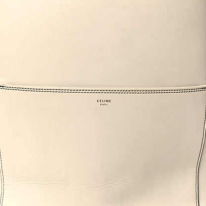 Celine Supersoft Calfskin Sangle Bucket Bag White 7 of 14