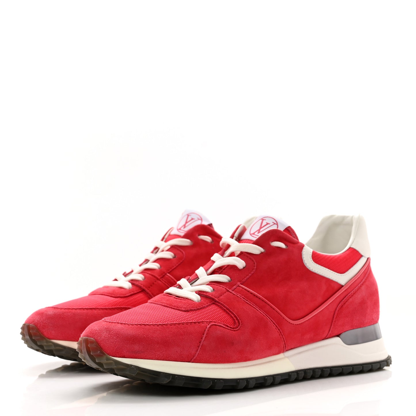 Nubuck Suede Run Away Sneakers 39 Framboise