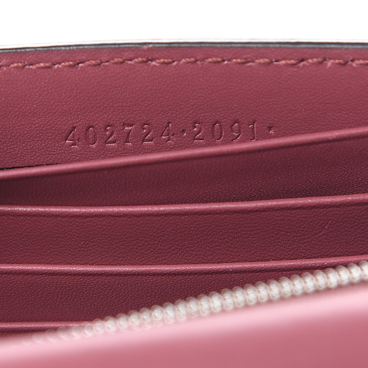 GG Supreme Monogram Blooms Chain Wallet Beige Multicolor Dry Rose