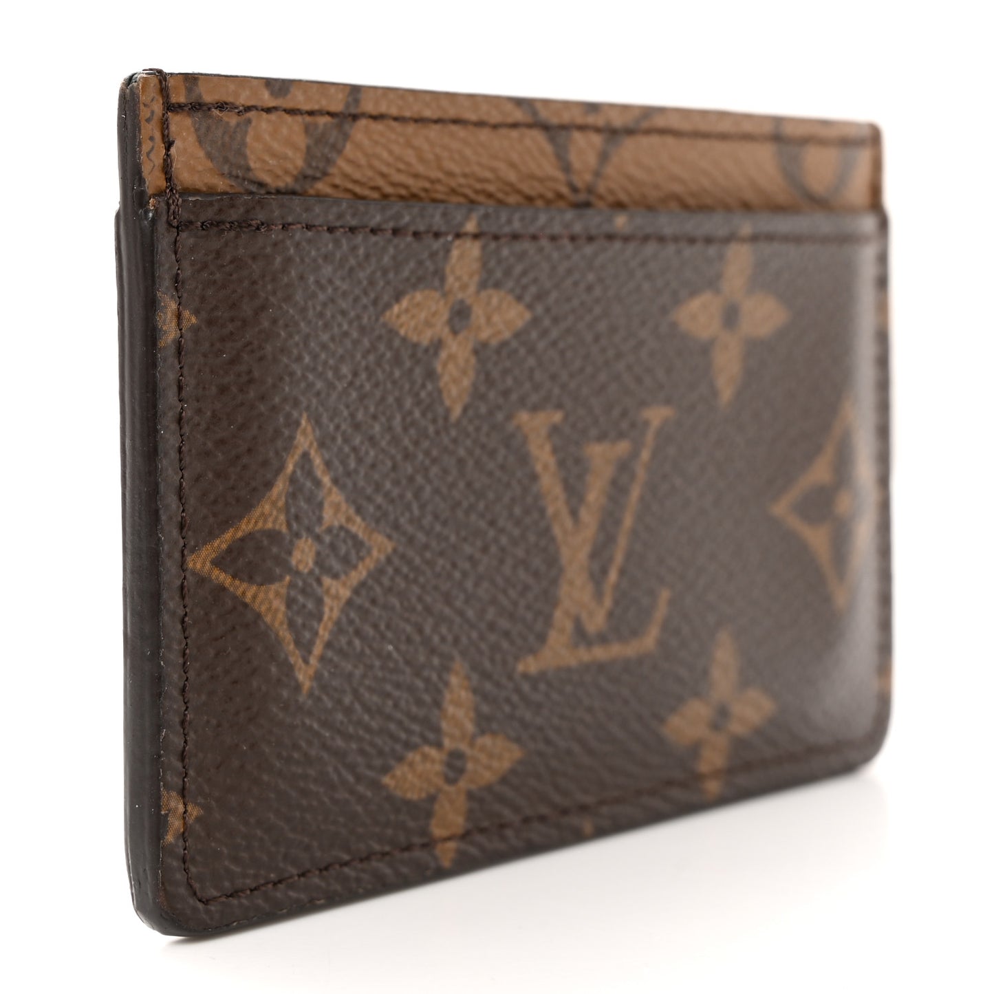 Reverse Monogram Card Holder