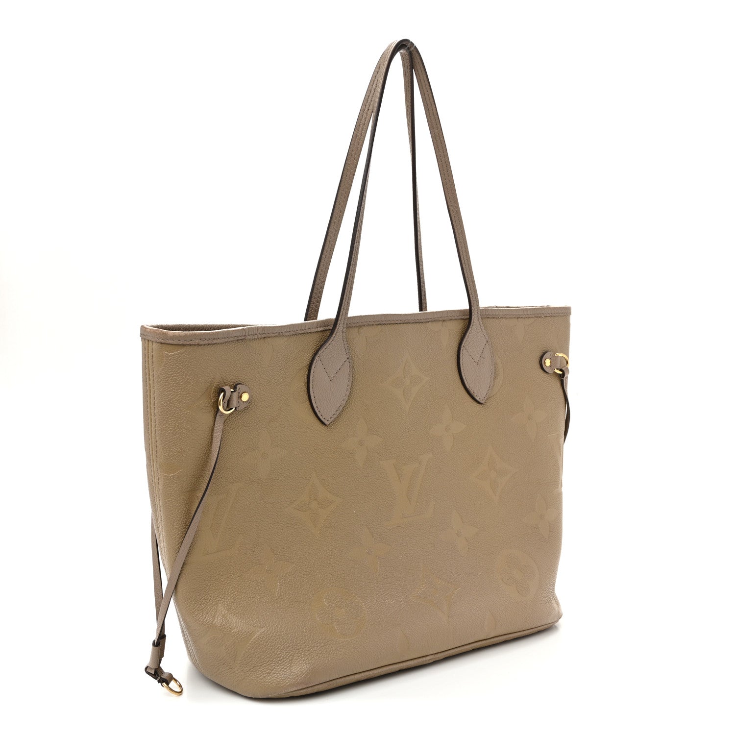 Louis Vuitton Empreinte Monogram Giant Neverfull MM Tourterelle 4 of 14