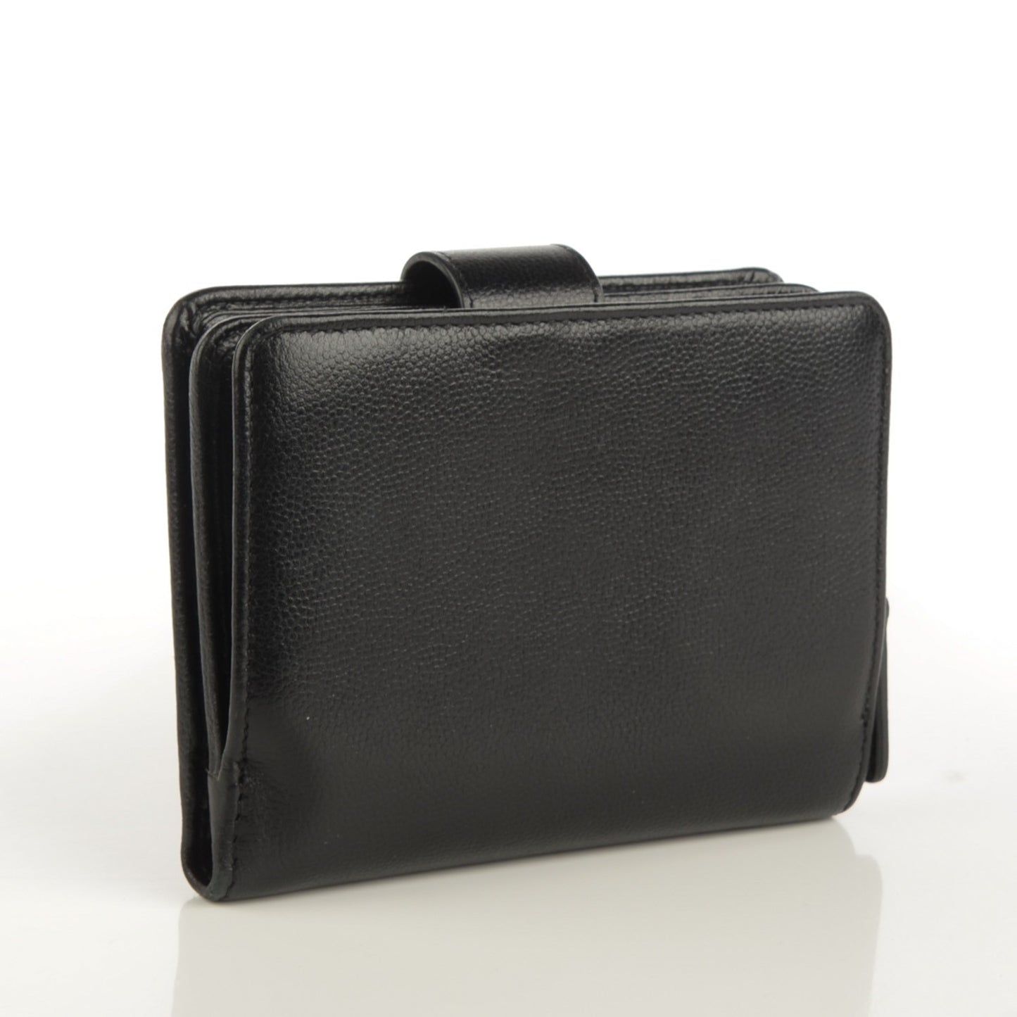 Caviar Sevruga Zip Pocket Wallet Black