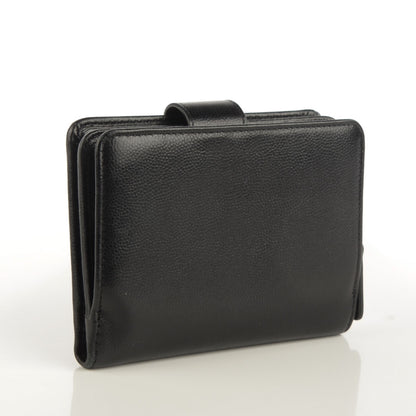 Chanel Caviar Sevruga Zip Pocket Wallet Black 3 of 8