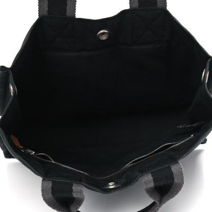 Hermes Canvas Herline PM Tote Black 4 of 9
