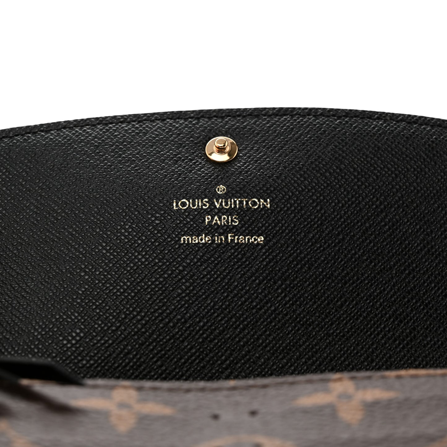 Reverse Monogram Emilie Wallet