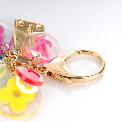 Louis Vuitton Resin Candy Fleurs Bag Charm Multicolor 3 of 4