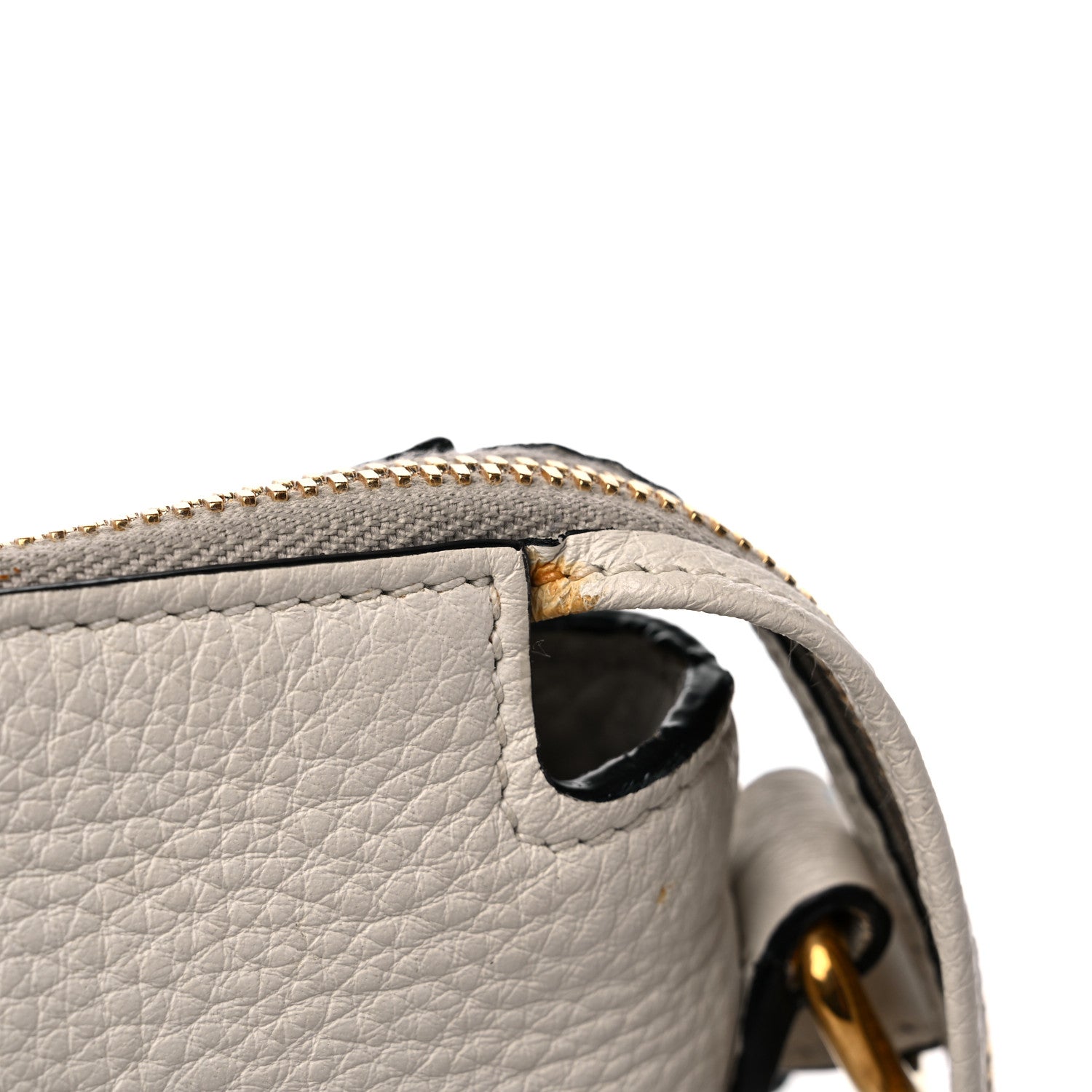 Prada Vitello Daino Shoulder Bag White 15 of 16