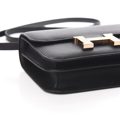 Hermes Epsom Constance 18 Black 7 of 10