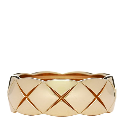 Chanel 18K Yellow Gold Small Coco Crush Ring 50 5.5 1 of 6